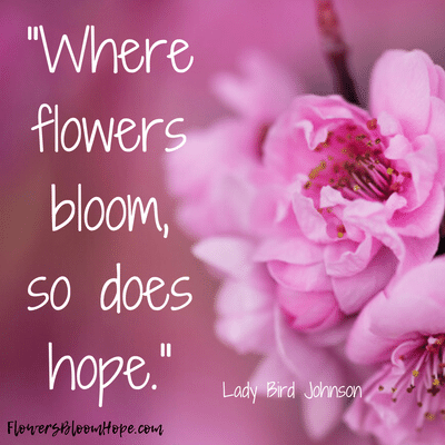 Where Flowers Bloom Hope