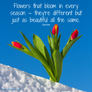 Flower Quotes - Flowers Bloom Hope