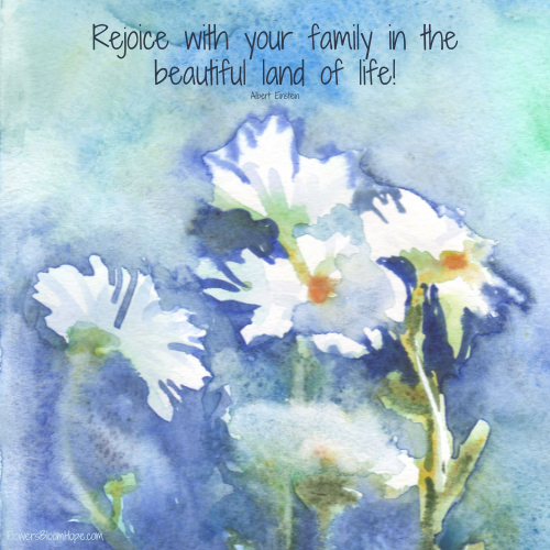 Rejoice with your family in the beautiful land of life!